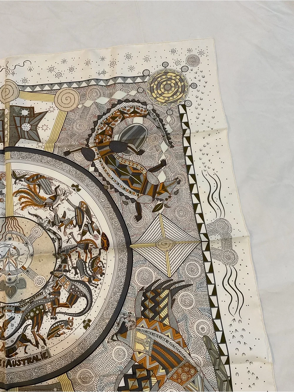 Hermes Reve D’Australia Silk Scarf